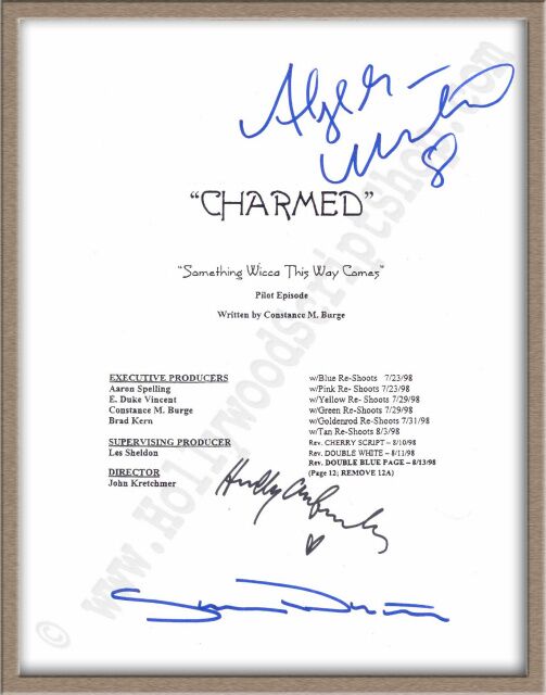 Charmed Signed TV Script