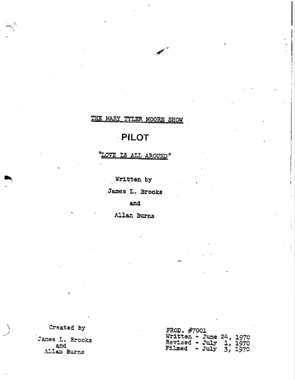 The Mary Tyler Moore Show TV Scripts | Mary Tyler Moore Television Scripts